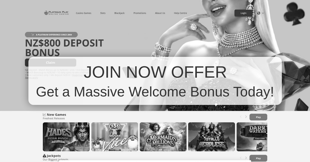 Platinum Casino AU - Top Pokies & Live Casino Games